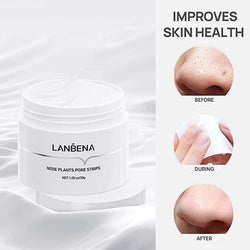 LANBENA Blackhead Mask Blackhead Remover Mask Peel off Mask Facial Pore Mask 30g