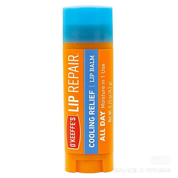 O'Keeffe's Okeeffes Lip Repair Cooling Relief, Lip Balm for extremely dry, cracked lips 0.15 oz (4.2 g)