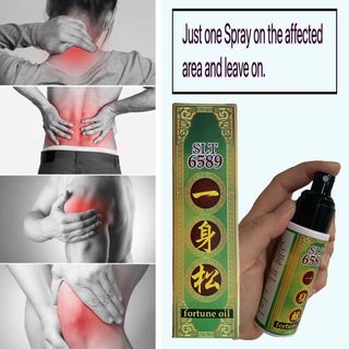 [MADE IN SG] TCM Approved Rheumatism Oil Spray 50ml -Pain relief,Blood circulation,swelling,muscle ache,joint pain,cramp