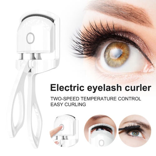 Electric Eyelash Curler for Women USB Rechargeable Charging Portable for Travel Effective