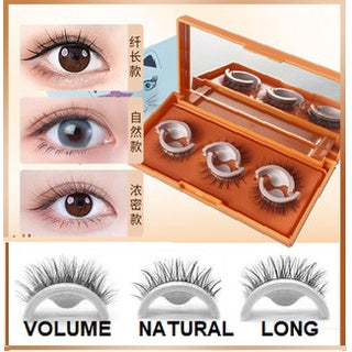 Reusable Natural False Lashes Self-adhesive Eyelashes Eye Lash Extensions for Fashion & Wedding