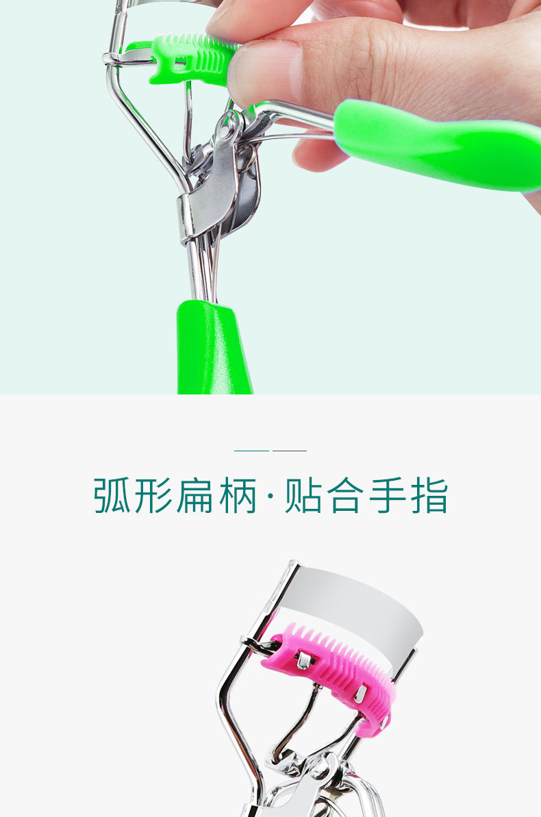 Eyelash Curler with Brush Build in Comb