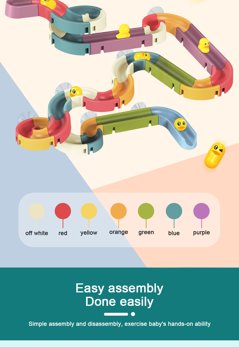 Diy Marble Race Run Assembling Track