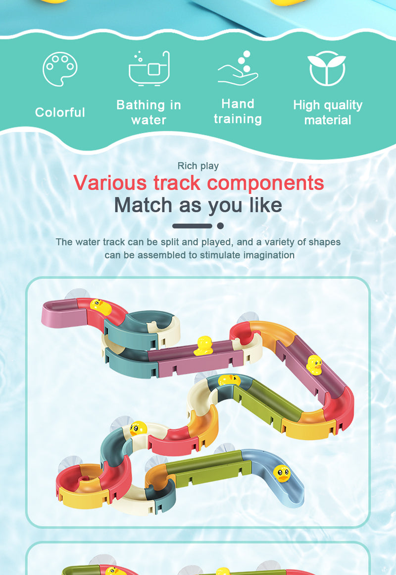 Diy Marble Race Run Assembling Track