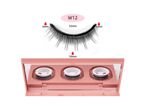 Reusable Natural False Lashes Self-adhesive Eyelashes Eye Lash Extensions for Fashion & Wedding