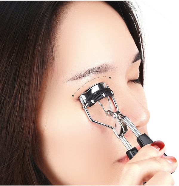 Eyelash Curler with Brush Build in Comb