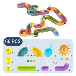 Diy Marble Race Run Assembling Track