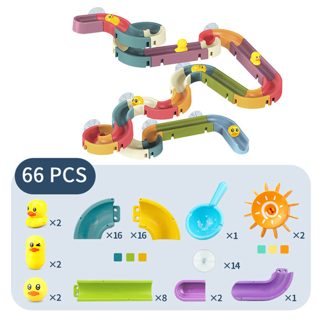 Diy Marble Race Run Assembling Track